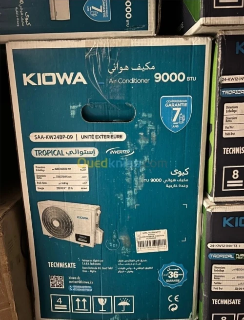 PROMOTION CLIMATISEUR KIOWA JAPAN 9000BTU 12000BTU 18000BTU 24000BTU