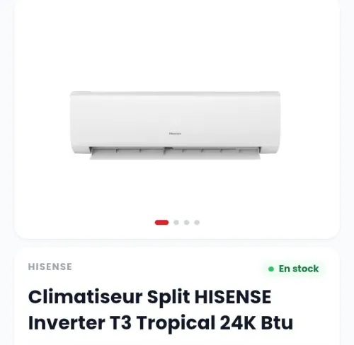 PROMOTION CLIMATISEUR CONDOR HISENSE NARDI CRISTOR DAIKIN 9000BTU 12000BTU 18000BTU 24000BTU