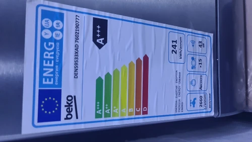 LAVE VAISSELLE BEKO AUTODOSE 15 COUVERTS , INOX A+++ DEN59533XAD