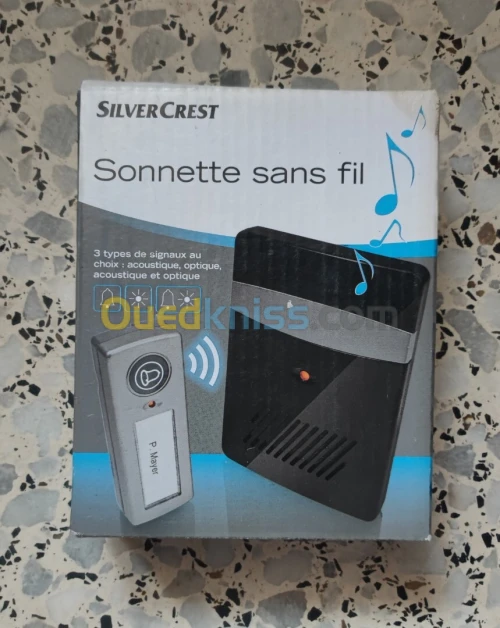 Sonnette sans fil Silvercrest 