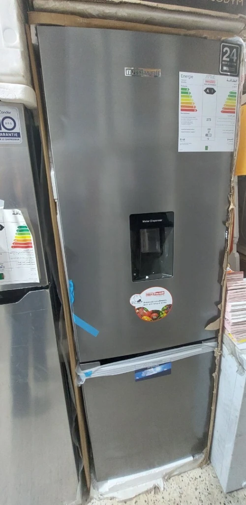 PROMOTION RÉFRIGÉRATEUR MAXWELL COMBINÉ 390 INOX