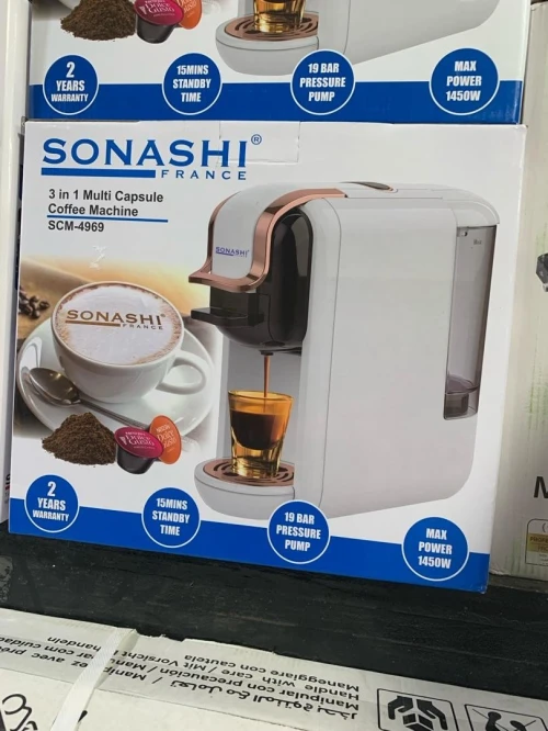 PROMO MACHINE A CAFÉ 3EN1 SONASHI 