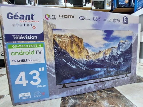 PROMO TV GÉANT 43" ANDROID 