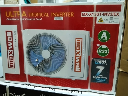 PROMO CLIMATISEUR MAXWELL 12000 BTU INVERTER TROPICAL