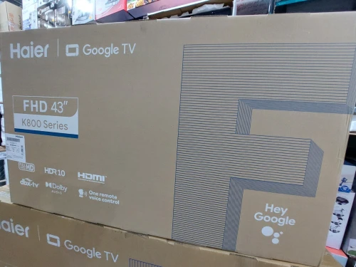 PROMO TV HAIER 43" GOOGLE TV