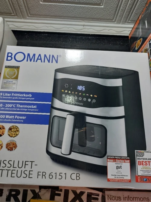PROMOTION FRITEUSE AIR FRYER BOMANN 9L