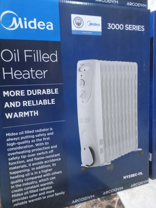 PROMO RADIATEUR ÉLECTRIQUE À BAIN D'HUILE MIDEA