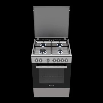 PROMOTION CUISINIÈRE BRANDT 4FEUX INOX GAZ ÉLECTRIQUE VENTILÉE