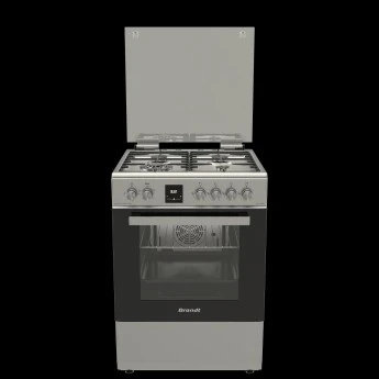 PROMO CUISINIÈRE BRANDT 4FEUX INOX MIXTE