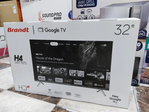 PROMOTION TV BRANDT 32" GOOGLE TV 