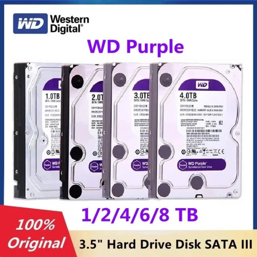 Disque Dur Interne 1TB 3.5 -Purple WD
