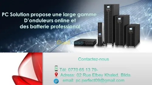 Onduleur Online 6kva et 10 kva