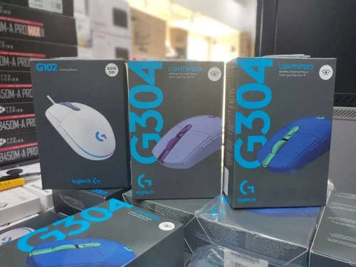 SOURIS LOGITECH FILAIRE GAMING G102 WHITE RGB