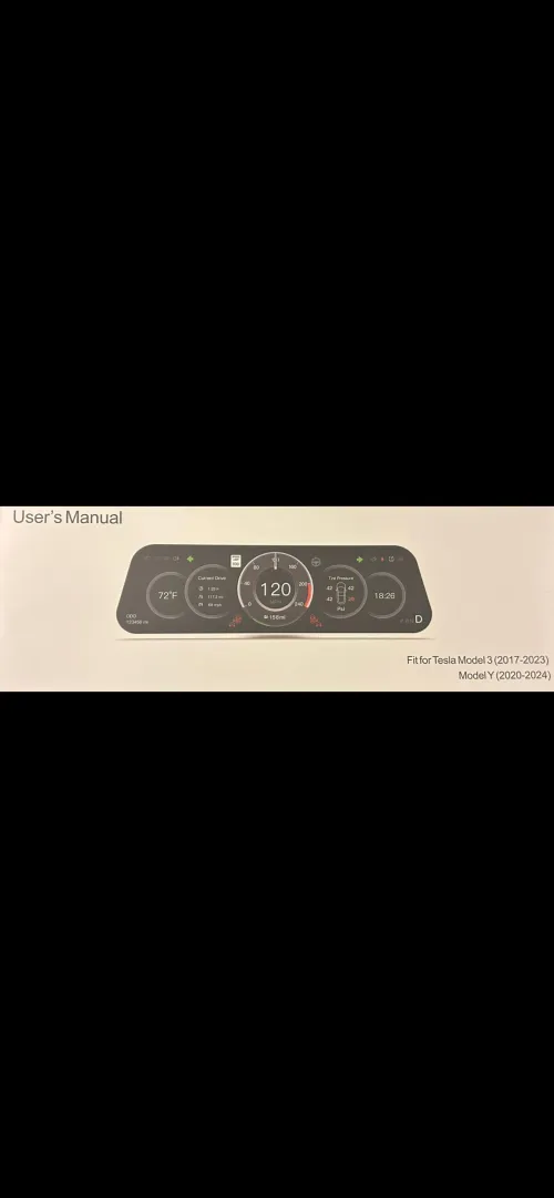 À vendre : Écran compteur digital pour Tesla Model 3 / Model Y