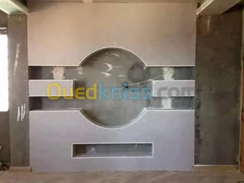 placoplatre faux plafond BA13 et PVC -