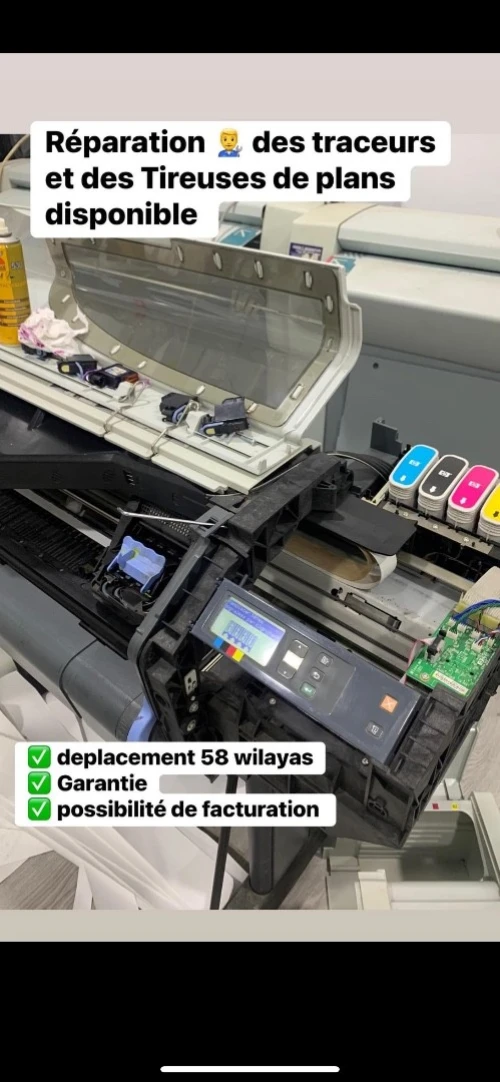 Maintenance Traceur Hp