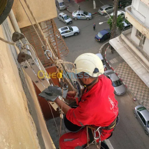Travaux spéciaux et en hauteur