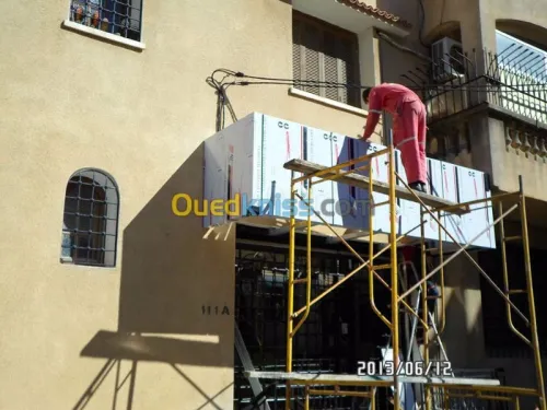 revetement de facade en alucobande.