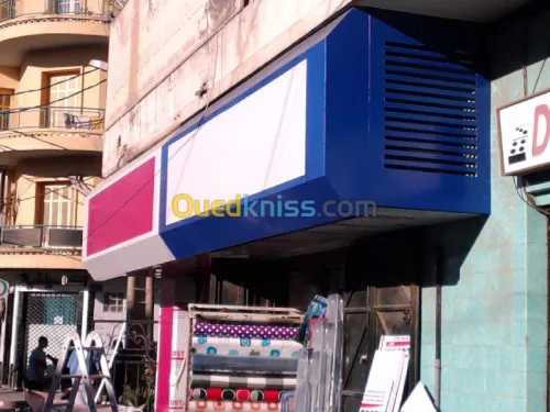 revetement de facade en alucobande.