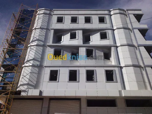 revetement de facade en alucobande.