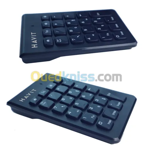 Mini-clavier pavé numérique universel Sans-fil 2.4G USB HAVIT KB223G 23 touches