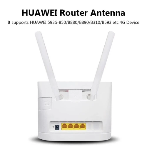 Pack 2 Antennes Externe Reception Antenne 4G Lte Sma Mâle 5Dbi Pour Routeur 4G Modem