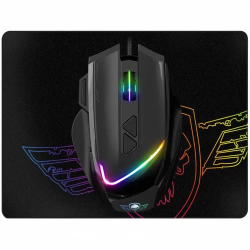 Souris + Tapis USB Spirit of gamer PRO-M3 RGB S-PM3RGB 7200dpi 8 Boutons programmables