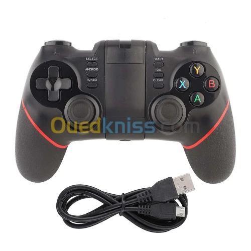 Manette Bluetooth sans-fil 2.4ghz T6 pour PC Smartphone ANDROID IOS Smart TV