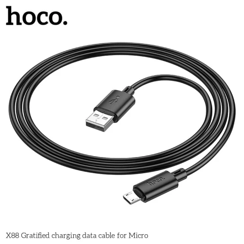 HOCO X88 Câble USB-A vers Micro USB charge et Transfert de données 1m