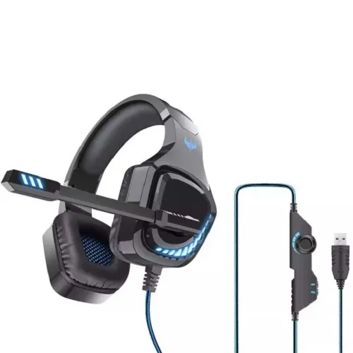 Casque Gaming USB 7.1 Ovleng Q11 E-Sports LED avec Microphone stéréo pour PC PS4