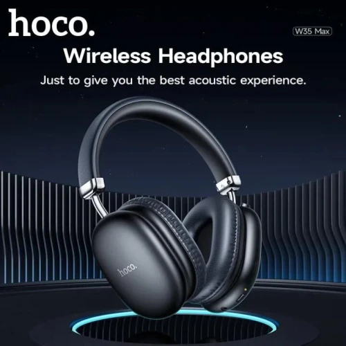 Casque sans-fil Bluetooth 5.3 AUX Micro SD HOCO W35 Max 90h