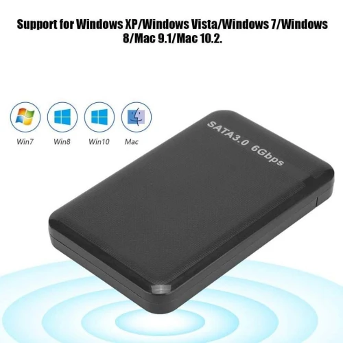 Rack pour disque dur externe HDD SSD 2.5 pouces SATA USB 3.0