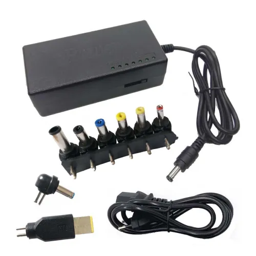 Chargeur Alimentation universel pour Laptop ordinateur portable 96W + Tete Bleu HP, USB LENOVO