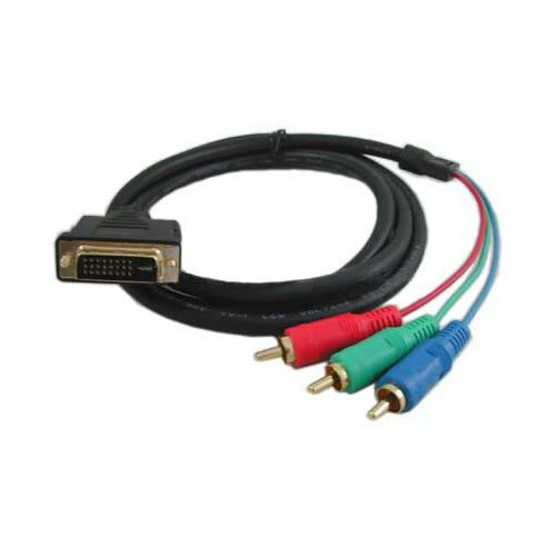 Câble DVI (24 + 1) vers Video Composite AV 3 x RCA 1080P 1.5m