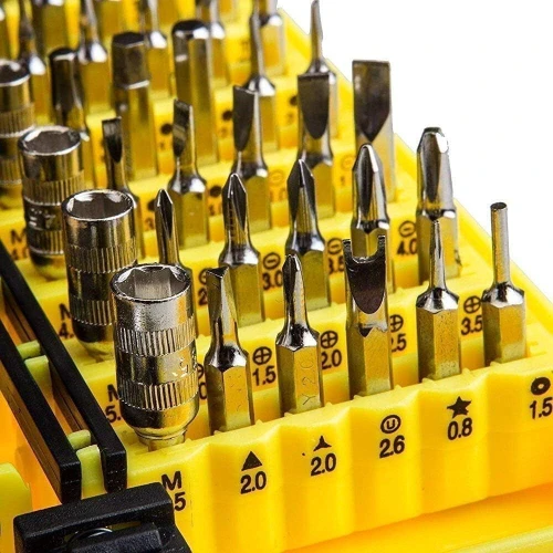 Kit tournevis magnétique 45 en 1 outils de réparation professionnel JAKEMY & JACKLY JK-6089C