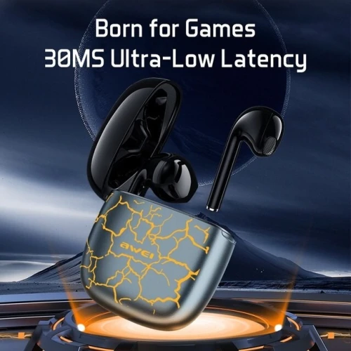 Ecouteur Earbuds sans-fil bluetooth 5.1 AWEI TWS T28 Pro Étanche IPX6 Gaming