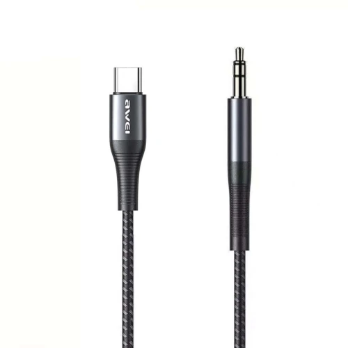 Cable Adaptateur USB Type-c vers AUX 3.5mm Jack AWEI CL-116T