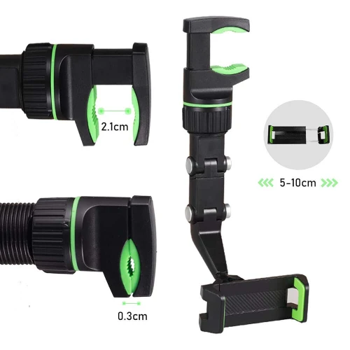 Support de Téléphone Multifonction Universel à Pince Pour Smartphone