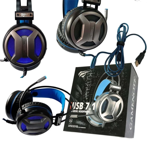 HAVIT H2027U Casque Gaming GAMENOTE USB 7.1 avec Vibration et Microphone