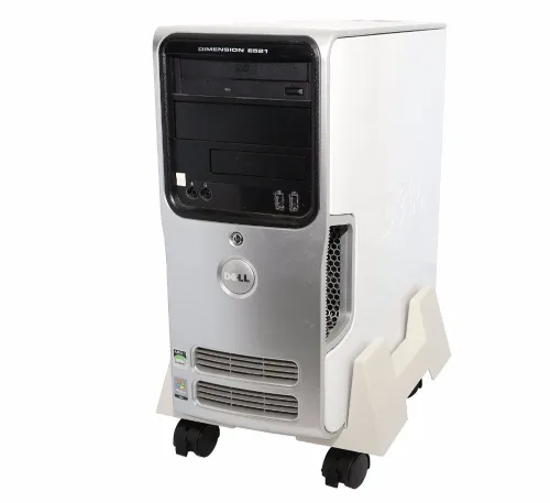 Support unité centrale PC Amovible Réglable avec 4 roues