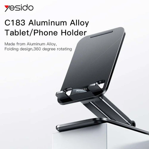 Support rotatif à 360 degrés pour Tablette sur Bureau YESIDO C183