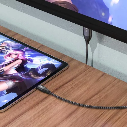 Cable Adaptateur USB-C Type-C vers HDMI Hoco UA16 4K@30hz - 2m