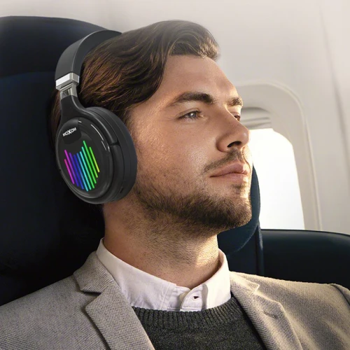 Casque Sans-fil Bluetooth 5.0 MOXOM MX-WL14 Pliable avec Microphone Micro SD AUX FM