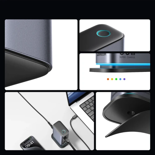 Station de charge Multi-Port GaN 65W 4 x USB-C + 2 x USB-A Joyroom JR-TCM02 1.5m