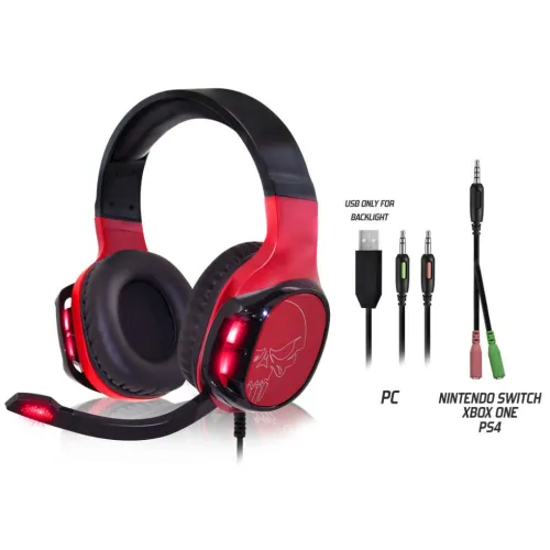 Casque Gaming Spirit Of Gamer ELITE H60 pour PS4, Xbox On, Nintendo Switch, PC