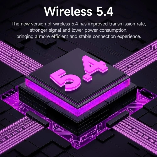 Hoco EW72 Écouteurs sans-fil Earbuds avec écran tactile LED & Bluetooth 5.4