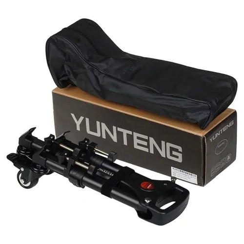 Chariot support trépied Professionnel Yunteng 900 avec 3 roues en aluminium charge MAX:15Kg