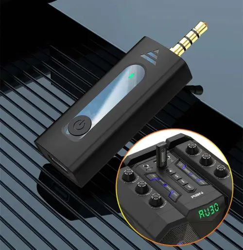 Microphone cravate Lavalier sans-fil K35 Jack AUX 3.5mm