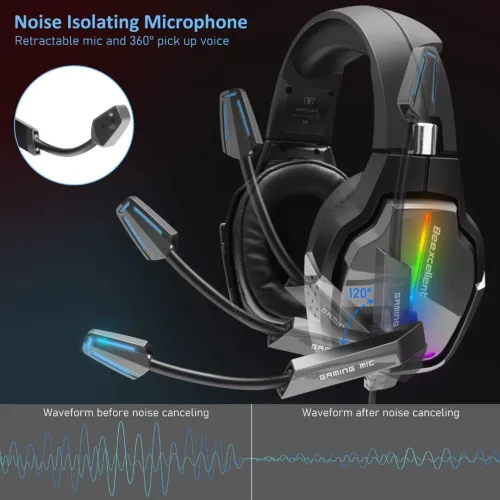 Casque Gaming Beexcellent GM-8 pour PS4 PC Xbox One Mac Nintendo Switch RGB