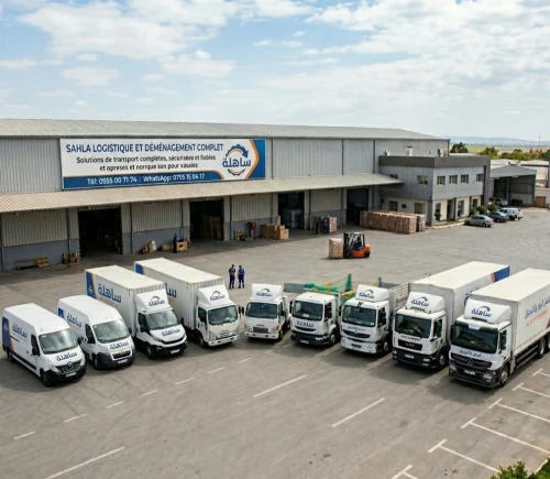 نقل البضائع والترحيل 10 طن | Transport de marchandises & déménagement 10 tonnes
